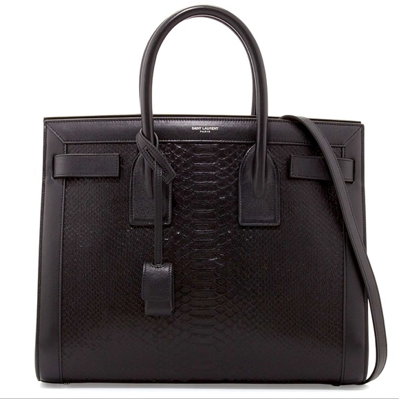 Saint Laurent Black Tote Bag - Picture 1 of 13